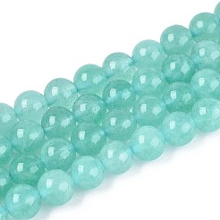 Природного кварца нитей бисера G-T144-8mm-10B