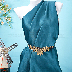 Украшение для воротника из стеклянных стразов DIY-WH0061-010G