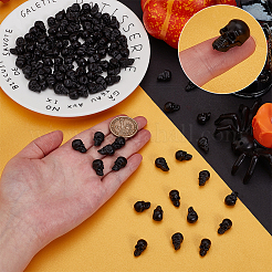 Мини-пластиковые украшения для показа черепов&nbsp;KY-WH0056-11B