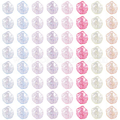 200шт прозрачные акриловые подвески TACR-TA0001-58