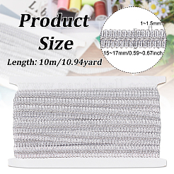 Ленты из полиэстера с сороконожкой длиной 10 м. OCOR-WH0070-73A