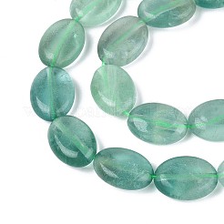 Естественный зеленый флюорит бисер нитей G-T142-62