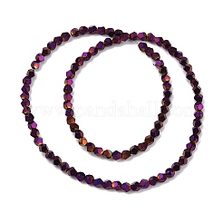 Гальванические нити из синтетических немагнитных гематитовых бусин G-A234-G03-01D