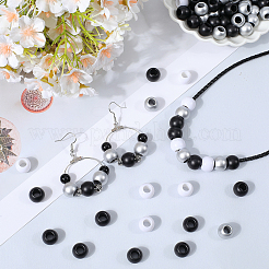 300шт 3 стиля акриловые европейские бусины DIY-SP0001-16