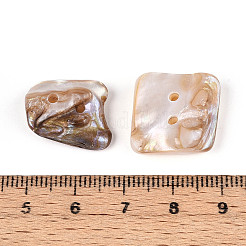 2 кнопки оболочки отверстия пресноводные SHEL-T020-18