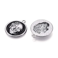 Подвески из эмали и сплава PALLOY-T094-08B