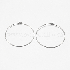 Фурнитура для серег-колец из хирургической нержавеющей стали 316&nbsp;STAS-F149-32P-B