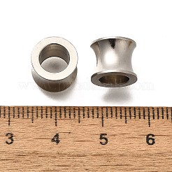 202 европейские бусины из нержавеющей стали STAS-F311-10P-01