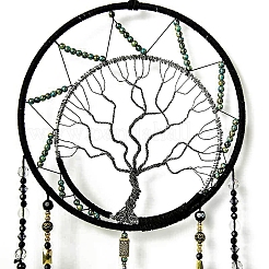 Украшение подвески из железа и драгоценных камней PW-WG67115-01