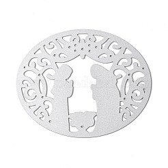 Углеродистая сталь разрезает трафареты DIY-WH0170-168