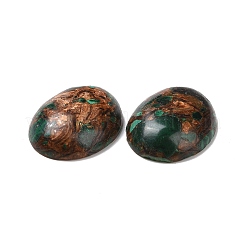 Cabochons de malachite naturelles&nbsp;G-E464-42R