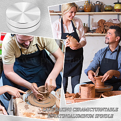 4 шт. алюминиевый поворотный поднос для стола FIND-GA0003-64