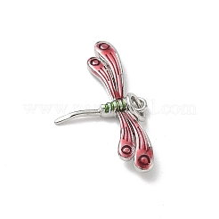 Подвески из латуни с эмалью в виде насекомых KK-B155-01C-01P