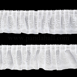 5 ярд двойной полиэстеровой кружевной отделки для украшения шитья&nbsp;OCOR-GF0005-06E