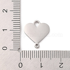 Подвески-сердечки из нержавеющей стали 304&nbsp;LS-STAS-R222-01P