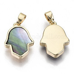 Оболочки губ натуральный черный подвески KK-R112-002-NF