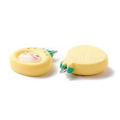 Подвески из непрозрачной смолы&nbsp;CRES-I027-14P