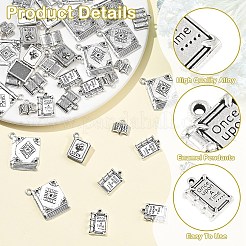 50шт 5 стиля подвески из сплава в тибетском стиле&nbsp;FIND-YW0011-41