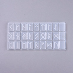 Руны / футарк / футарк силиконовые Молды DIY-K017-17