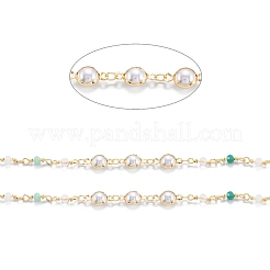 Латунные бисерные цепочки ручной работы CHC-M021-13LG