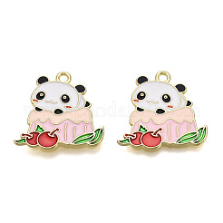 Подвески из эмали и сплава PALLOY-F286-20A-G