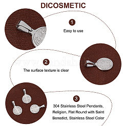 20 шт. подвески из нержавеющей стали 304 STAS-DC0012-64
