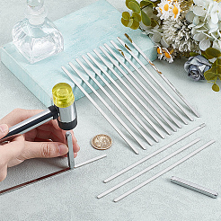 15шт. изготовление браслета из нержавеющей стали&nbsp;FIND-BC0014-34B