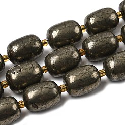 Природного пирита бисер нитей&nbsp;G-Z131-D01-01