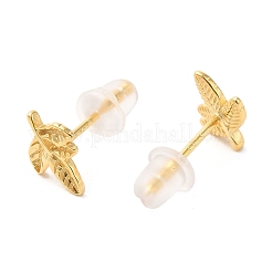 Ohrstecker aus Sterlingsilber für Damen&nbsp;EJEW-D106-02G