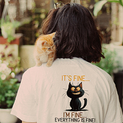 Набор наклеек с логотипом для теплопереносной пленки для домашних животных DIY-WH0230-086