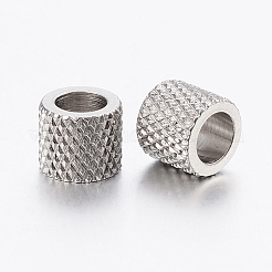 Европейские бусины из нержавеющей стали 304 STAS-E149-17P