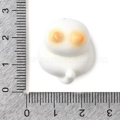 Sculpture en résine de chat qui écoute&nbsp;DJEW-V001-01C
