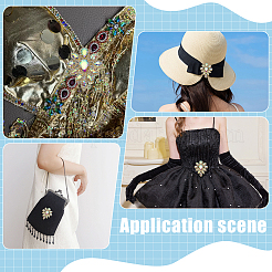 4 шт. нашивка с кристаллами в форме капли&nbsp;PATC-FG0002-25B