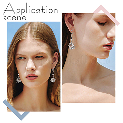 80 шт. фурнитура для сережек из нержавеющей стали 304&nbsp;STAS-BBC0004-10P