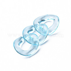 Transparentem Acryl Verknüpfung Ringe&nbsp;MACR-S373-99-B07