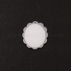 Подвески из непрозрачного акрила с тиснением&nbsp;MACR-CJC0003-09A