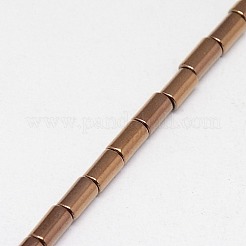 Electroplate non magnetici ematite sintetico fili di perline&nbsp;G-J162-A-06