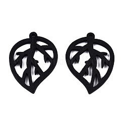 Pendentifs en bois peints à la bombe&nbsp;WOOD-N006-193