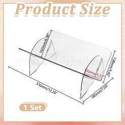 Portadocumenti in plastica per libreria da tavolo&nbsp;OFST-WH0050-008A