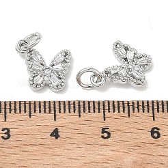 Pendentifs en laiton Shegrace pavés de zirconiums cubiques transparents&nbsp;XGRQ3Q974-628P-B