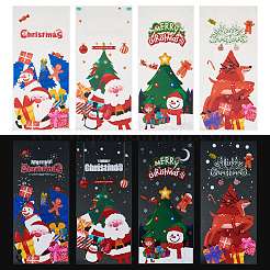 40 Stück 4 Stile Weihnachtsthema OPP selbstklebende Keks- und Snack-Verpackungsbeutel&nbsp;CON-TAC0010-90A
