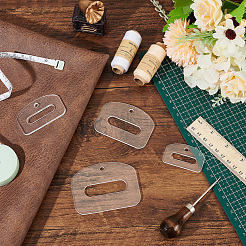 Шаблоны для стежки акриловых канавочных поясов DIY-BC0013-99