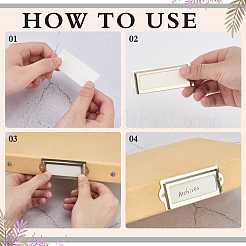 40 шт. железная рамка для этикетки&nbsp;FIND-MA0001-20P