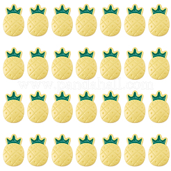 30 bottone con gambo in resina a forma di ananas&nbsp;BUTT-CP0001-19