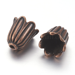 Тибетского стиля колпачков&nbsp;LS-TIBEB-00864-R-NR