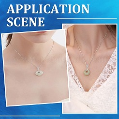 30 шт. филигранный держатель для подвески из латуни с покрытием KK-SP0002-02