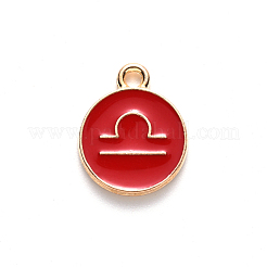 Подвески из эмали и сплава ENAM-S124-01B-07K