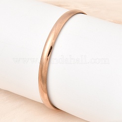 Bracelets simples en acier inoxydable 304 pour femmes et hommes&nbsp;BJEW-Z167-01M-03