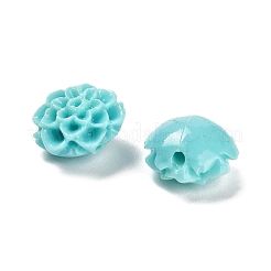 Синтетический коралл 3 г цветок розы бисер CORA-L046-A06