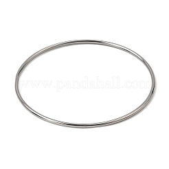 2 mm breite Armreifen aus Edelstahl 304 für Damen&nbsp;SA-CBA37BC-23B-P